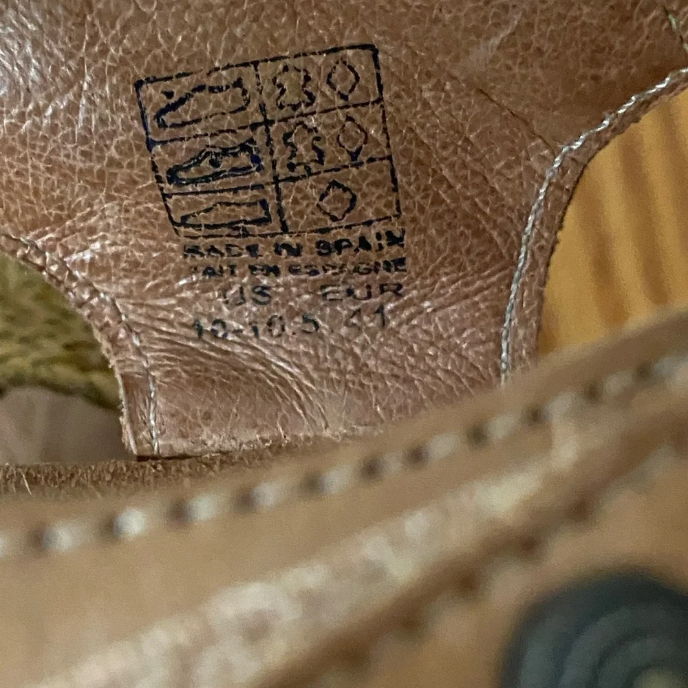 täōs Trulie Camel Woven Leather Strappy‎ Cork Comfort Sandal SZ 41 (10-10.5)